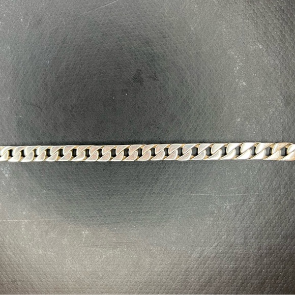 Authentic Tiffany & Co. Sterling Silver Curb Chain Bracelet - Picture 11 of 12